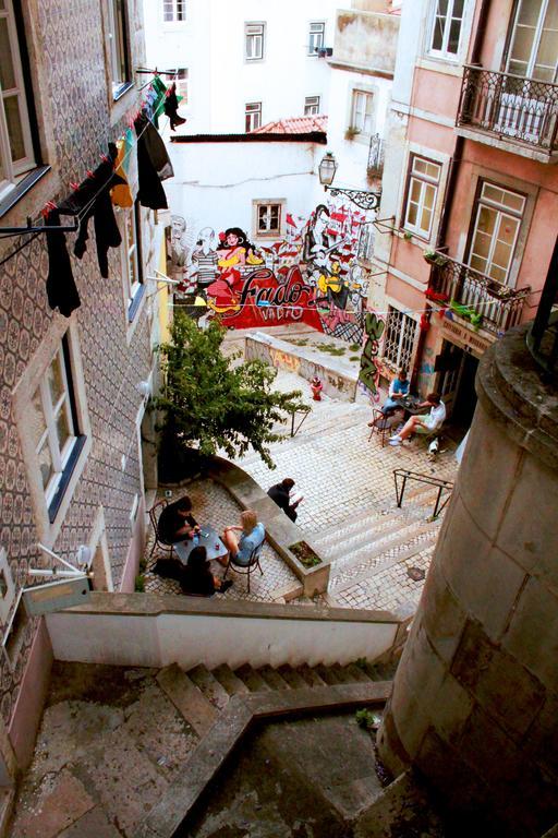 Casa Beco Do Castelo Lisboa Quarto foto